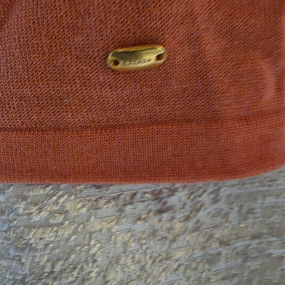 Escada Black, Tan, and SalmonSweater - Picture 5 of 6